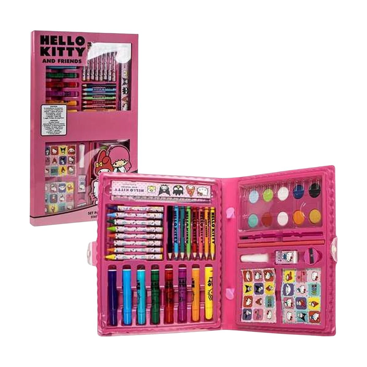 Stationery Set Hello Kitty White-0