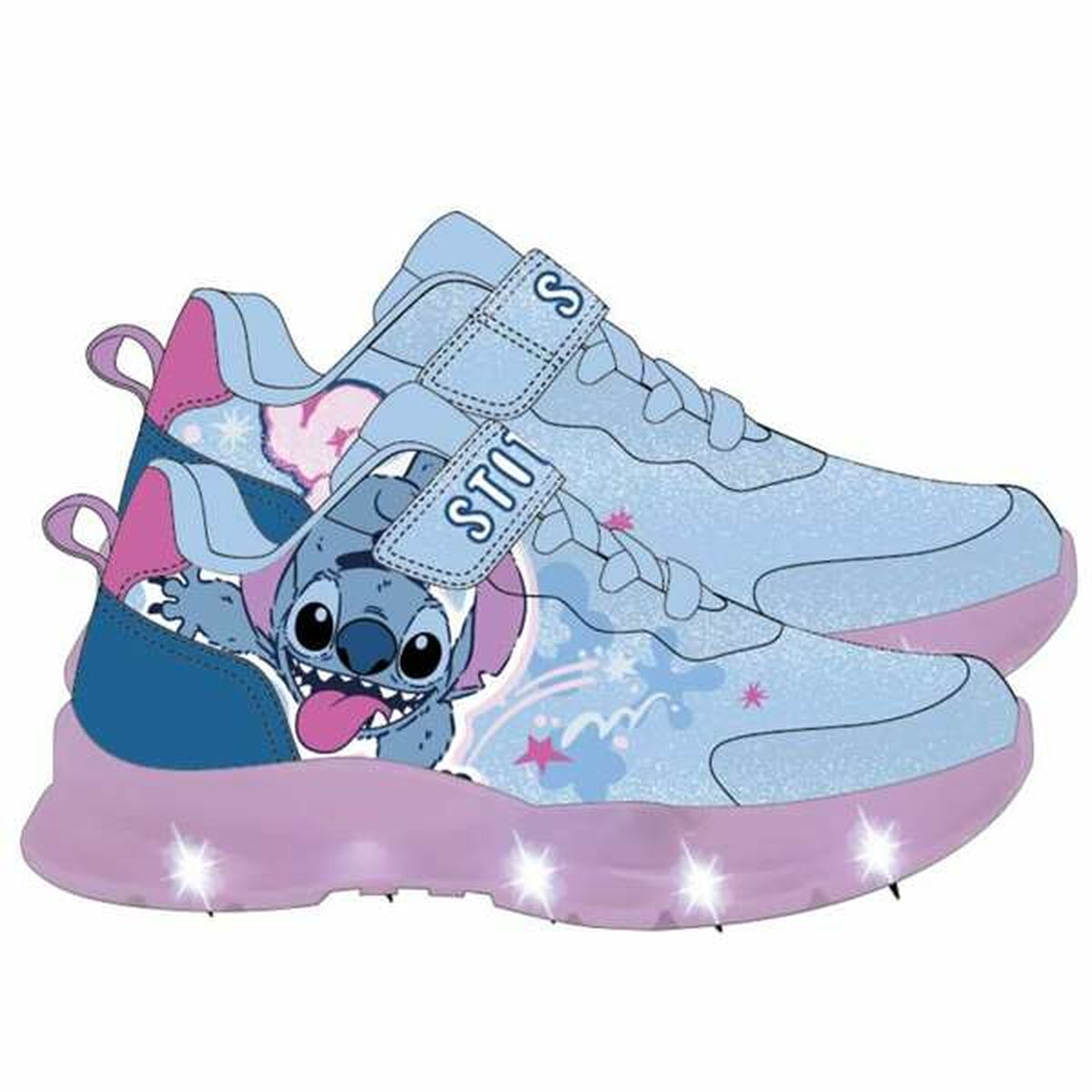 Sports Shoes for Kids Stitch Blue 29-0
