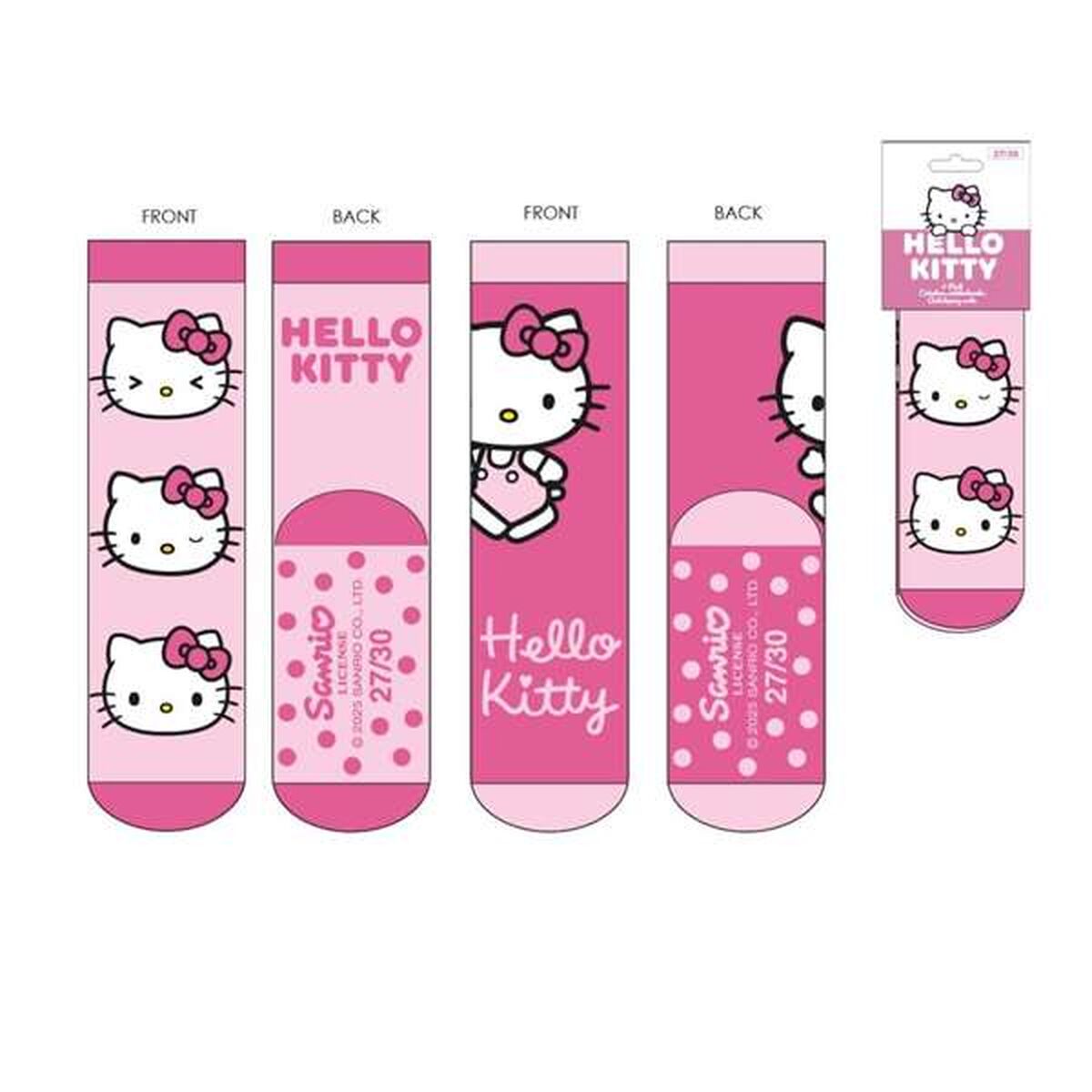 Non-slip Socks Hello Kitty-2