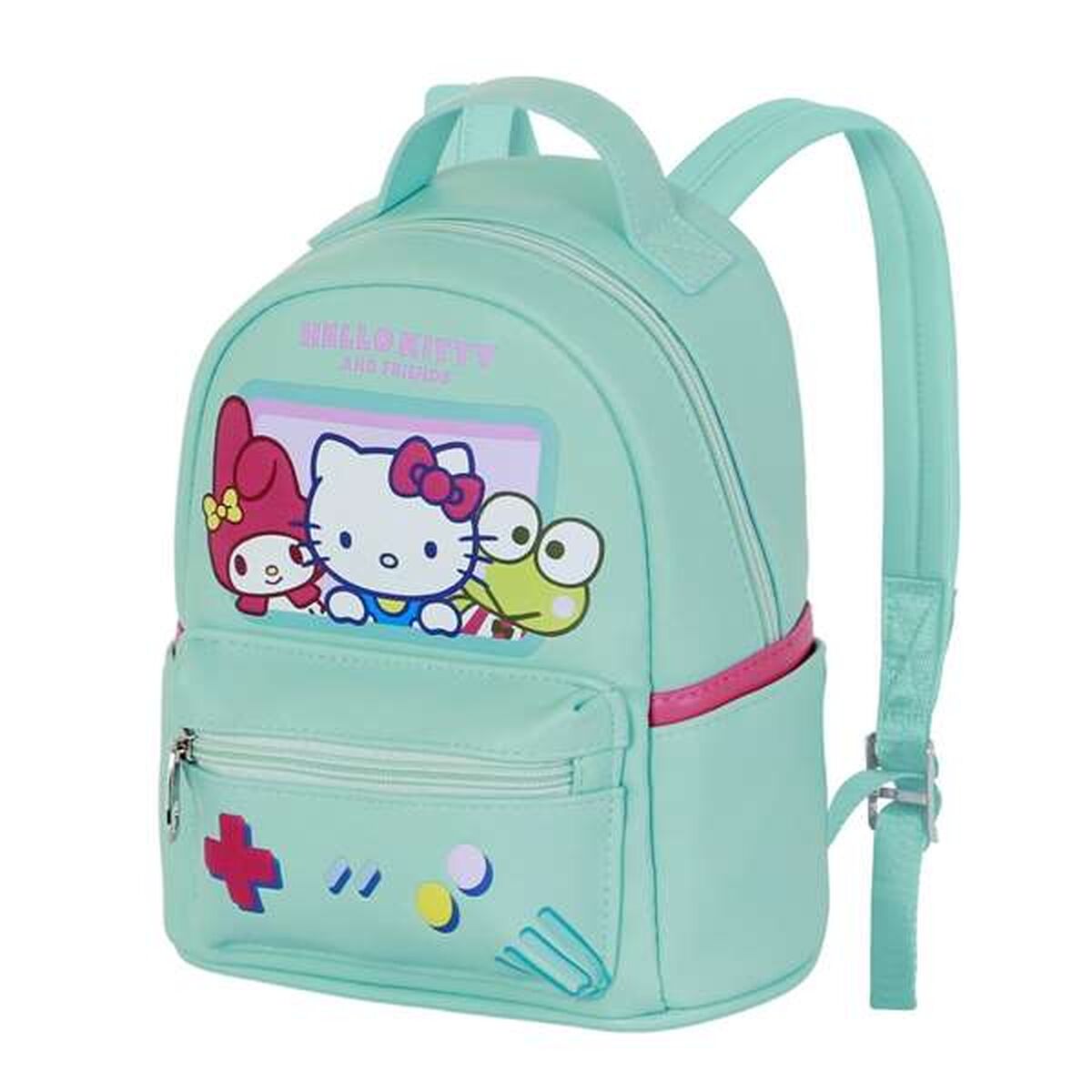 School Bag Hello Kitty Turquoise-0