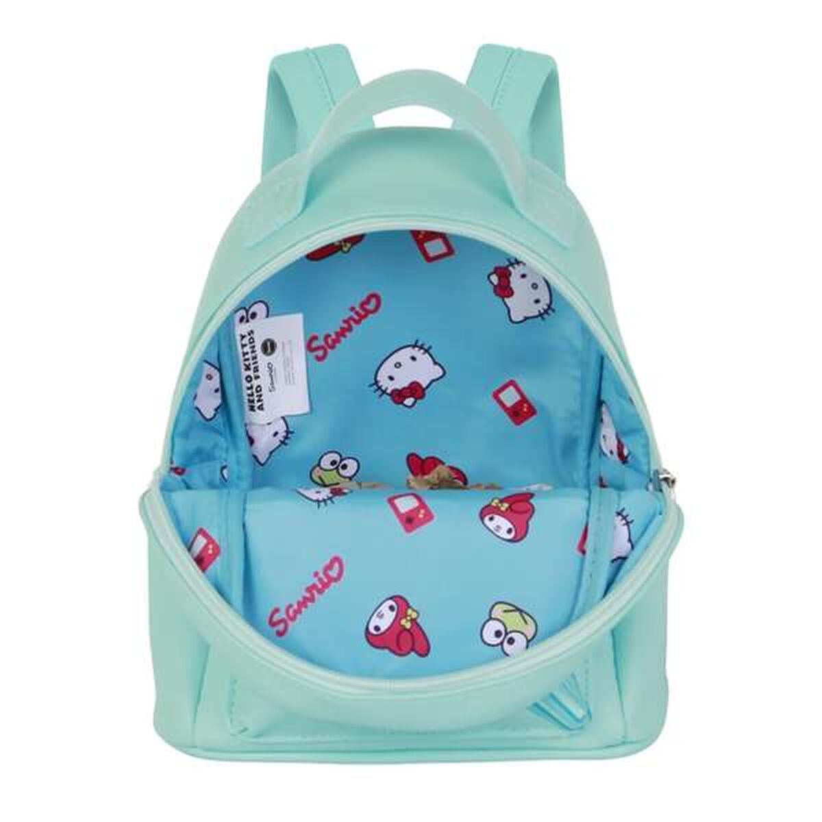 School Bag Hello Kitty Turquoise-1