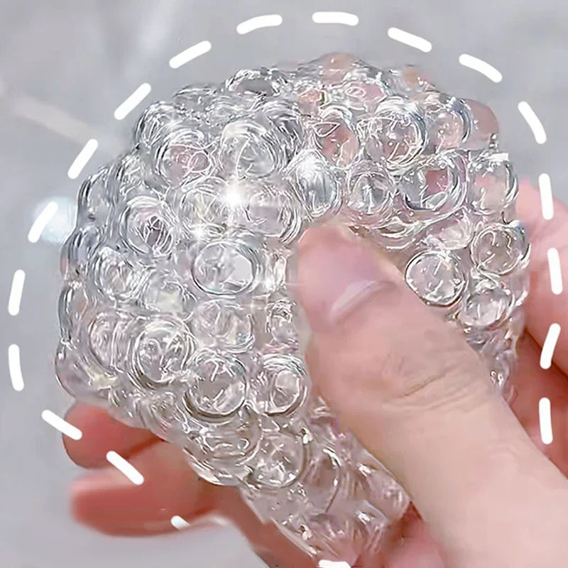 Squishy Bead Decompression Ball | Slow Rebound Stress Reliever Toy for Kids