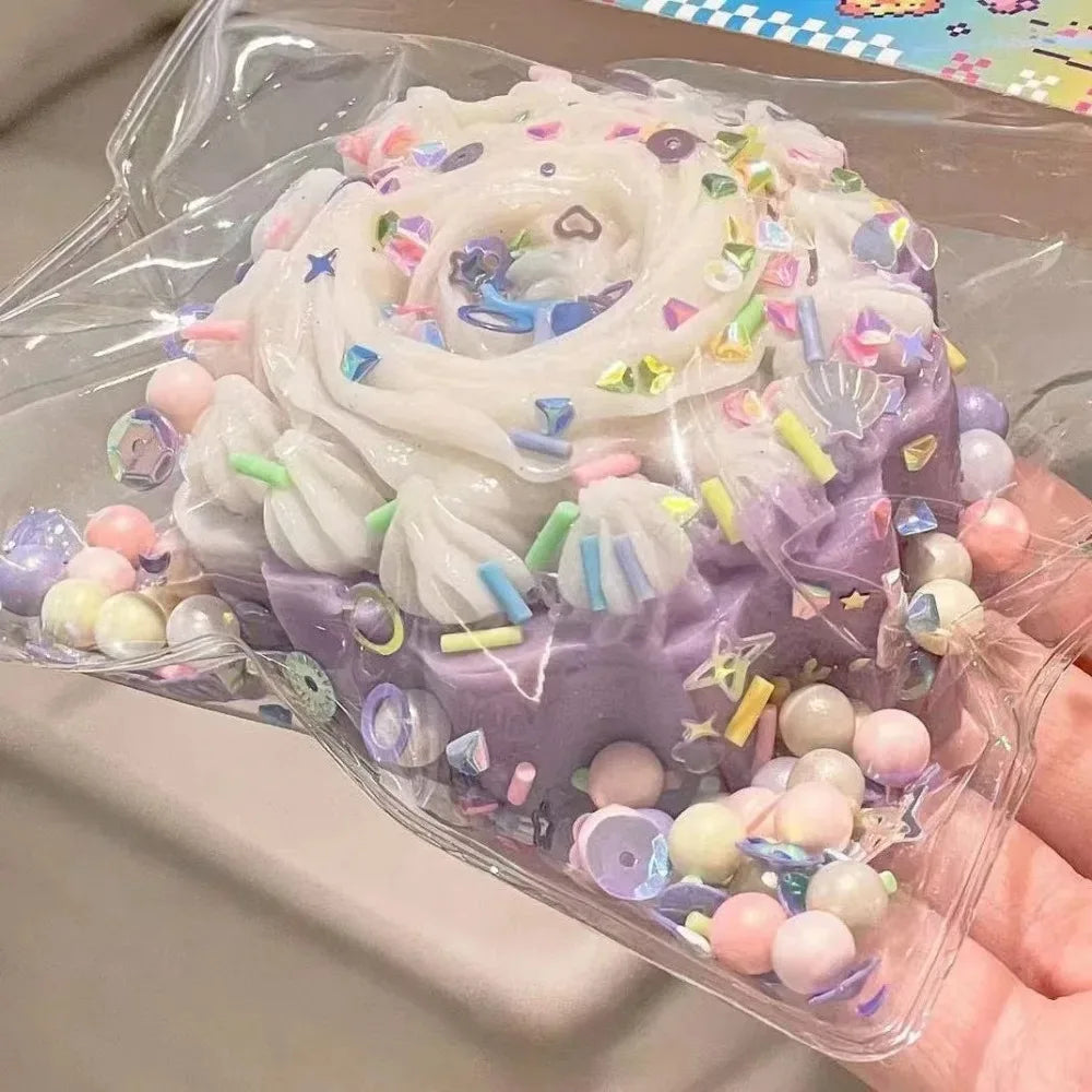 Kawaii Squishy Food Toys | Stress Relief Fidget Donuts Waffle Cake