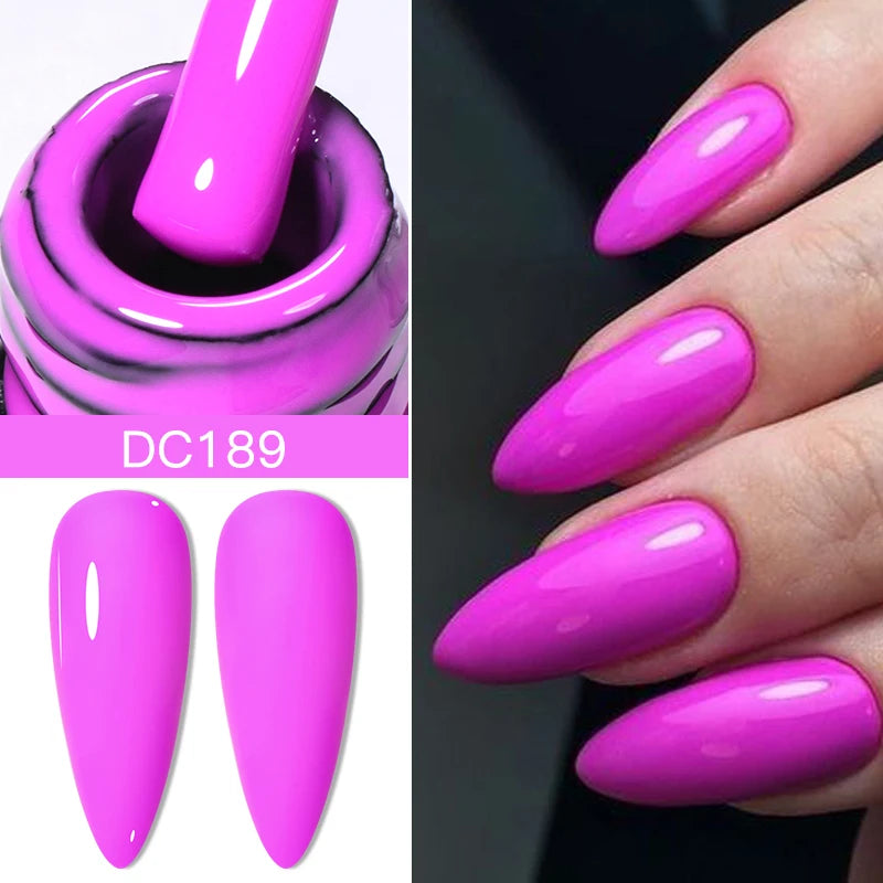 Mtssii 7ml Neon Snowflake Gel Nail Polish Fluorescent Gel UV LED Semi Permanent Glitter Snow Sequins Nails Art Design Varnishes