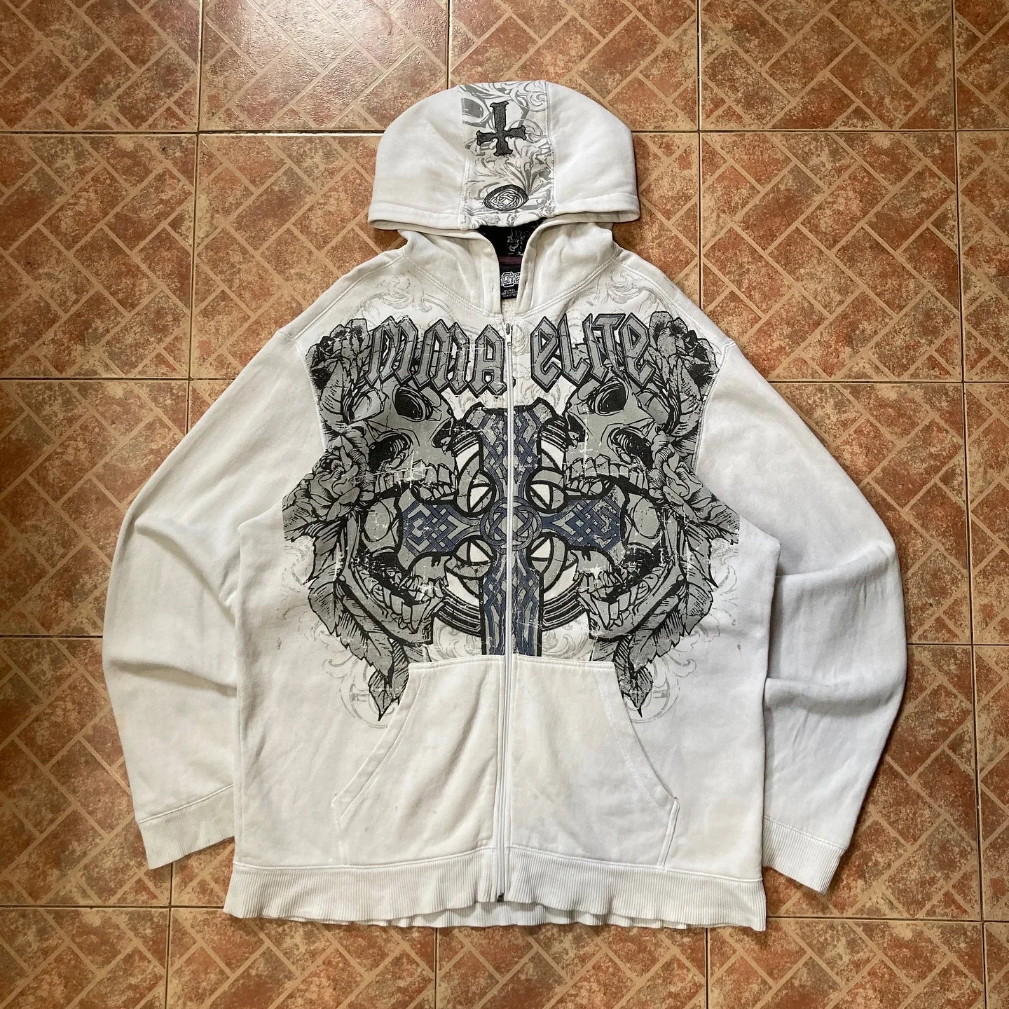 2024 High Street Trend Vintage Alphabet Embroidery Hoodie for Men Y2k Goth Harajuku Fashion Coat Couple Casual Loose Sweatshirt