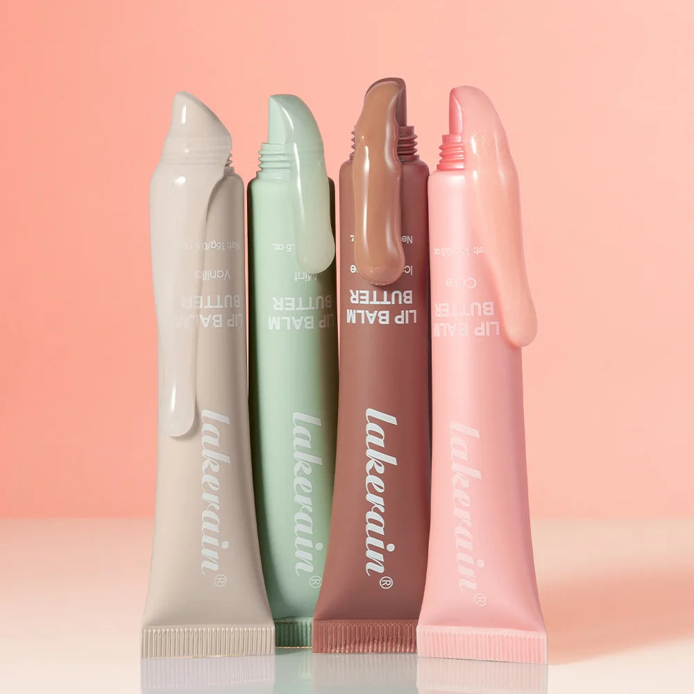 Lip Balm Moisturizing Mirror Lip Gloss Lip Vanilla Pink Sugar Coffee Cake Smell Lipstick Transparent Oil Makeup Lips Care