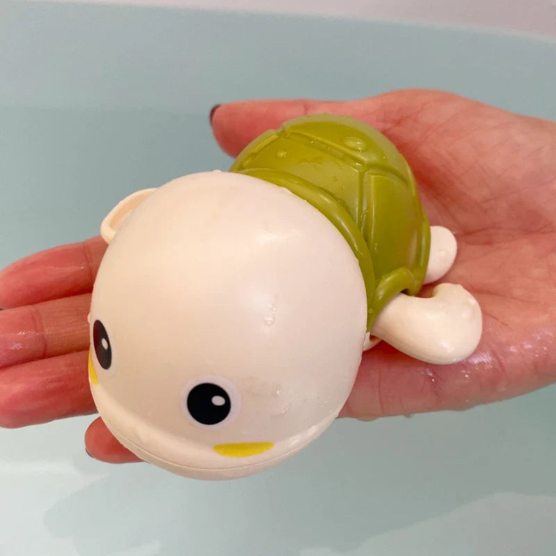 Baby Bath Toys – Cute Swimming Turtle & Whale Water Toys, Classic Wind-Up Clockwork Pool & Beach Fun for Kids
