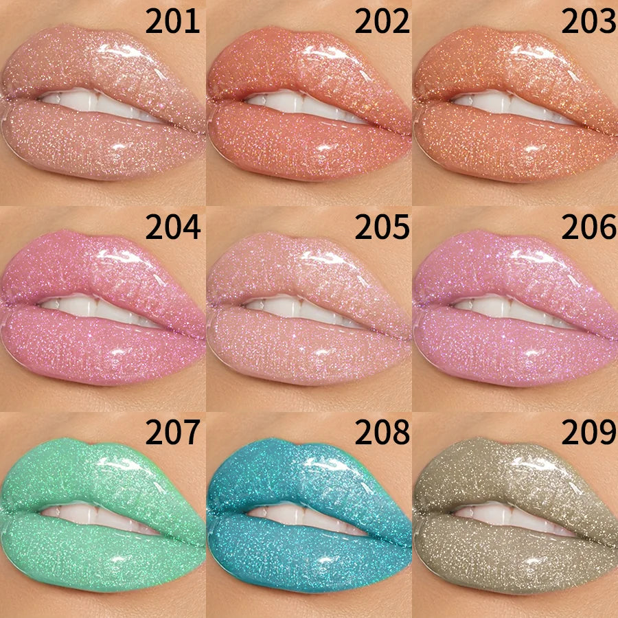 Moisturizing Diamond Shimmer Glitter Lip Gloss