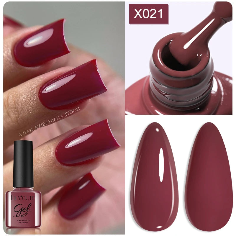 LILYCUTE 7ml Neon Reflective Nail Gel Polish Dark Flash Glitter Effect Fluorescent Gel Soak Off UV Gel Summer Nail Art Varnish