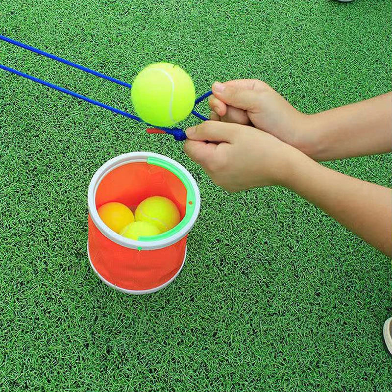 Teamwork Rope Track Game– Collaborative Ball Catch & Dribble Challenge