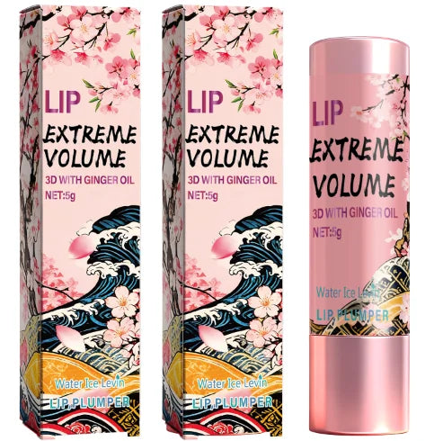 Lip Extreme Volume 3D Cream with Ginger Oil for Plumping & Moisturizing, Day & Night Use, Non-Sticky Smooth Lips.