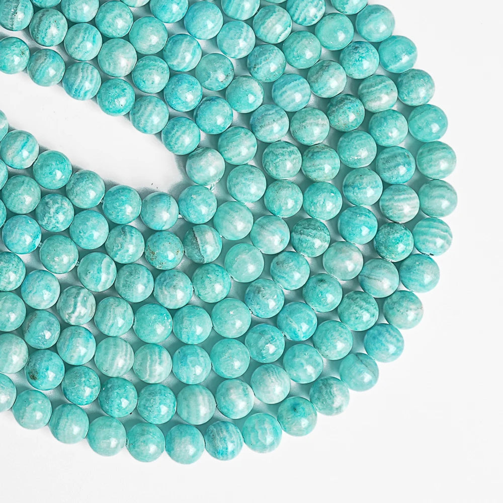 Natural Hemimorphite Round Beads Strands Crystal Loose Beads For Jewelry Making Design DIY Necklace Bracelet 6/8/10mm