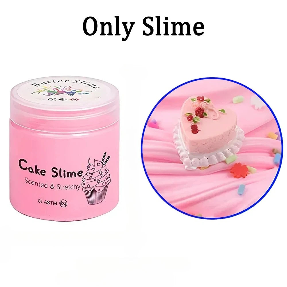 12 piece butter slime set, party gifts, prizes, puzzle toys, stress relief toy 50ml, birthday gifts for children boys and girls