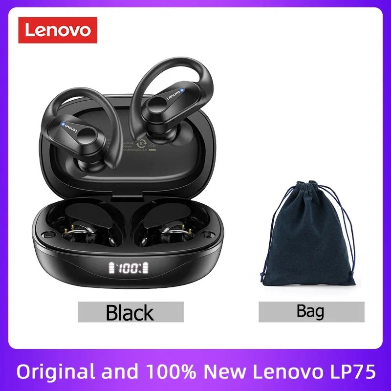 Lenovo Bluetooth V5.3 Wireless Headphones
