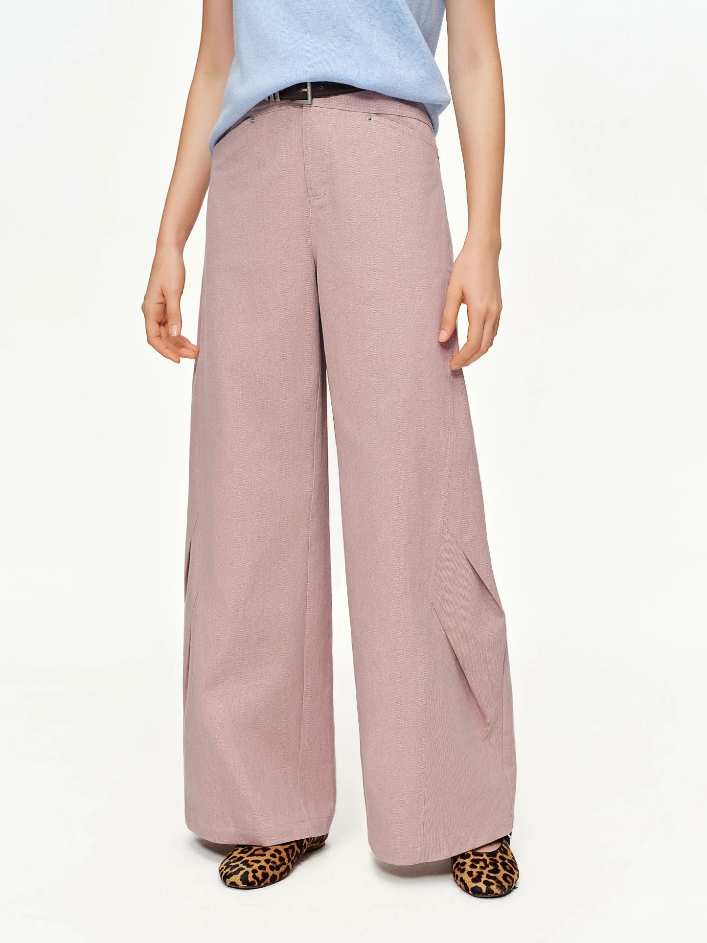 Women’s Retro Cargo Scimitar Pants Loose Cotton Trousers