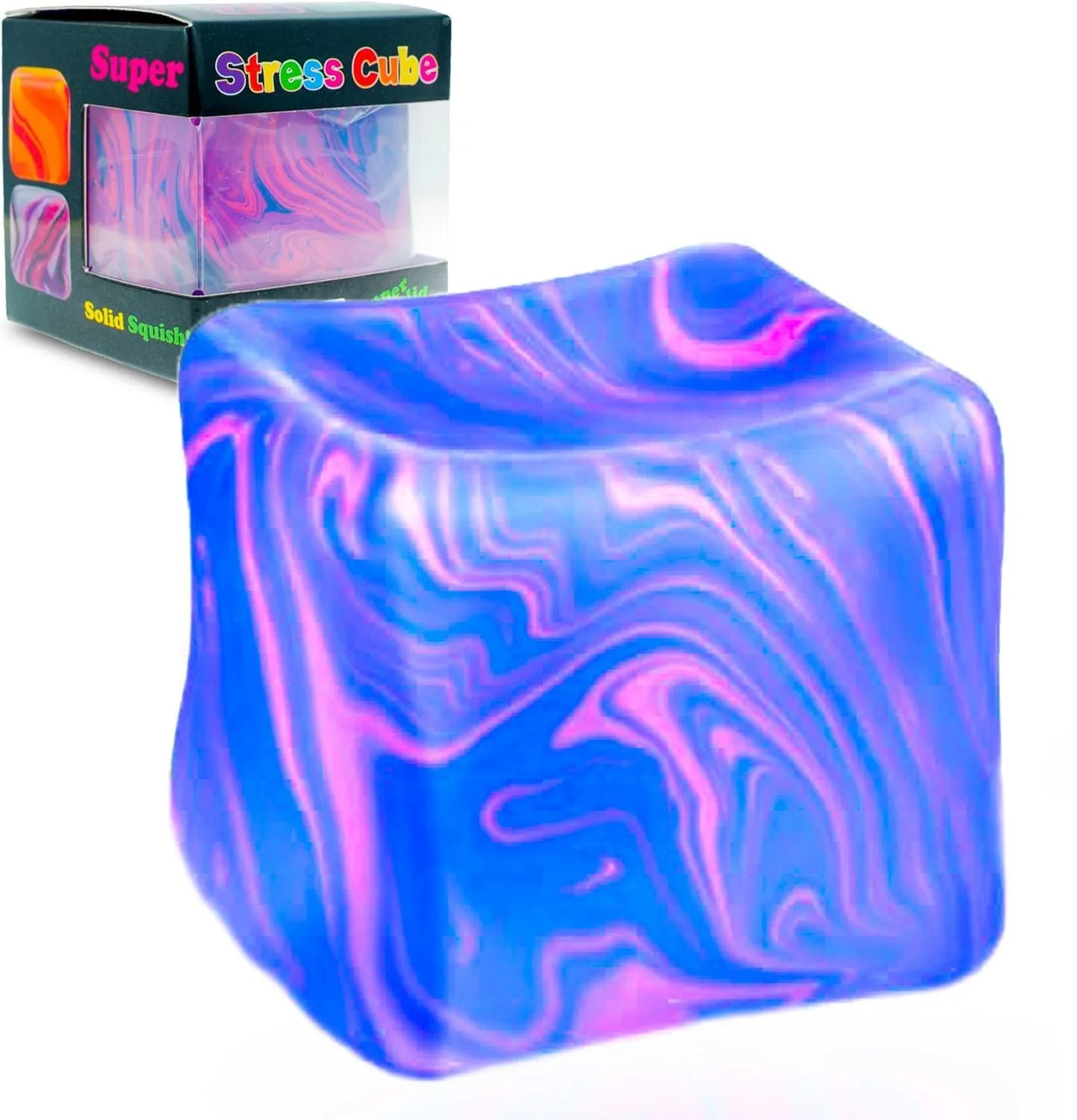 Snowflake Ice Cube Malt Sugar Squishy | Blind Box Stress Relief Toy