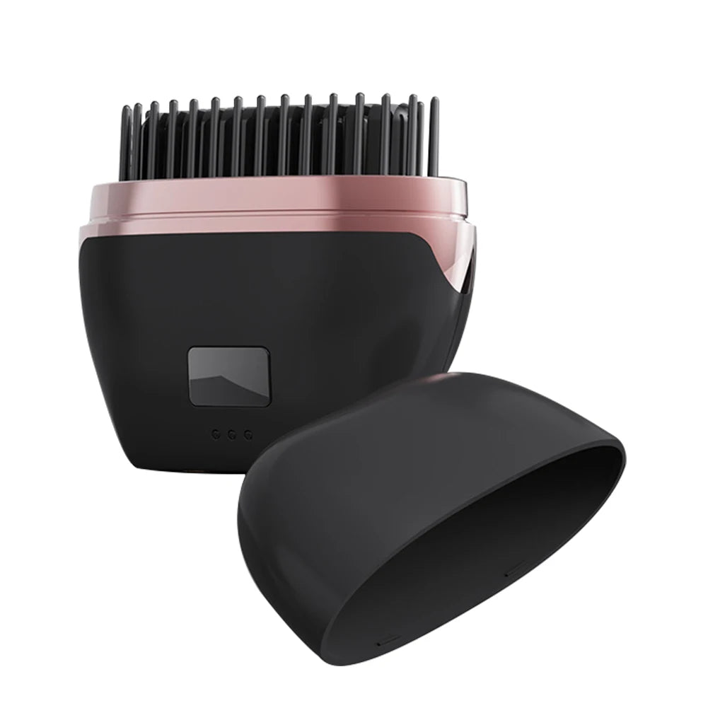 Hair Comb Rechargeable Temperature Adjustable Dual-purpose Hair Straightener Wireless Straight Curling Iron Hair Styling Tool