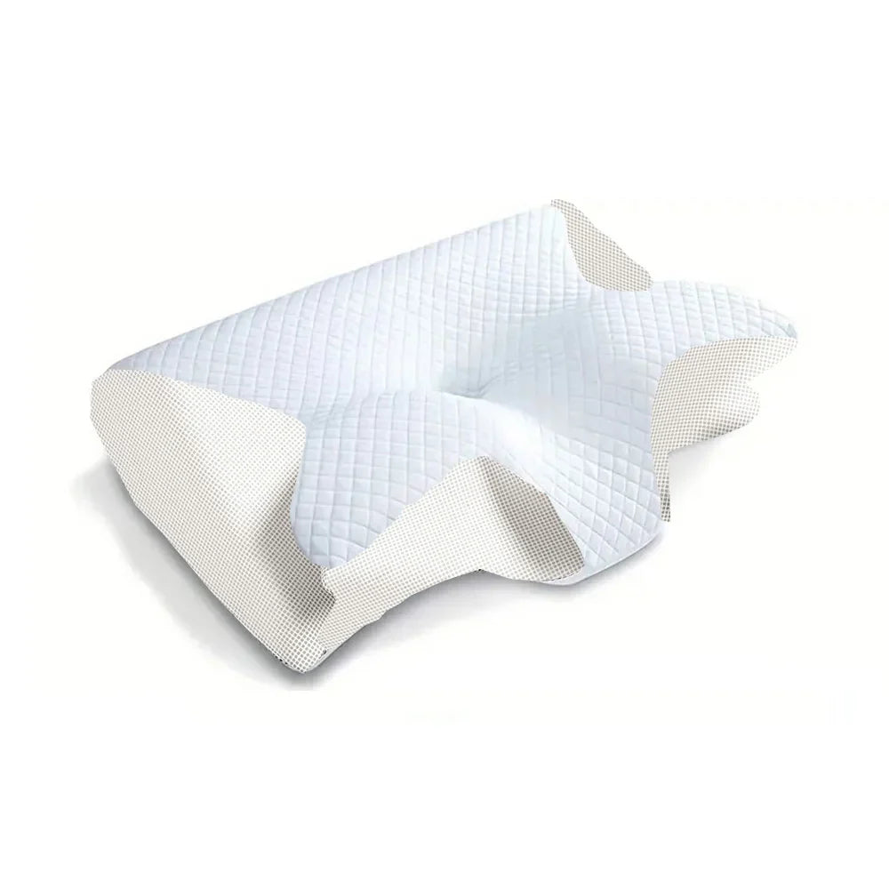 Memory Foam Cervical Pillow – 2-in-1 Ergonomic Neck & Orthopedic Support
