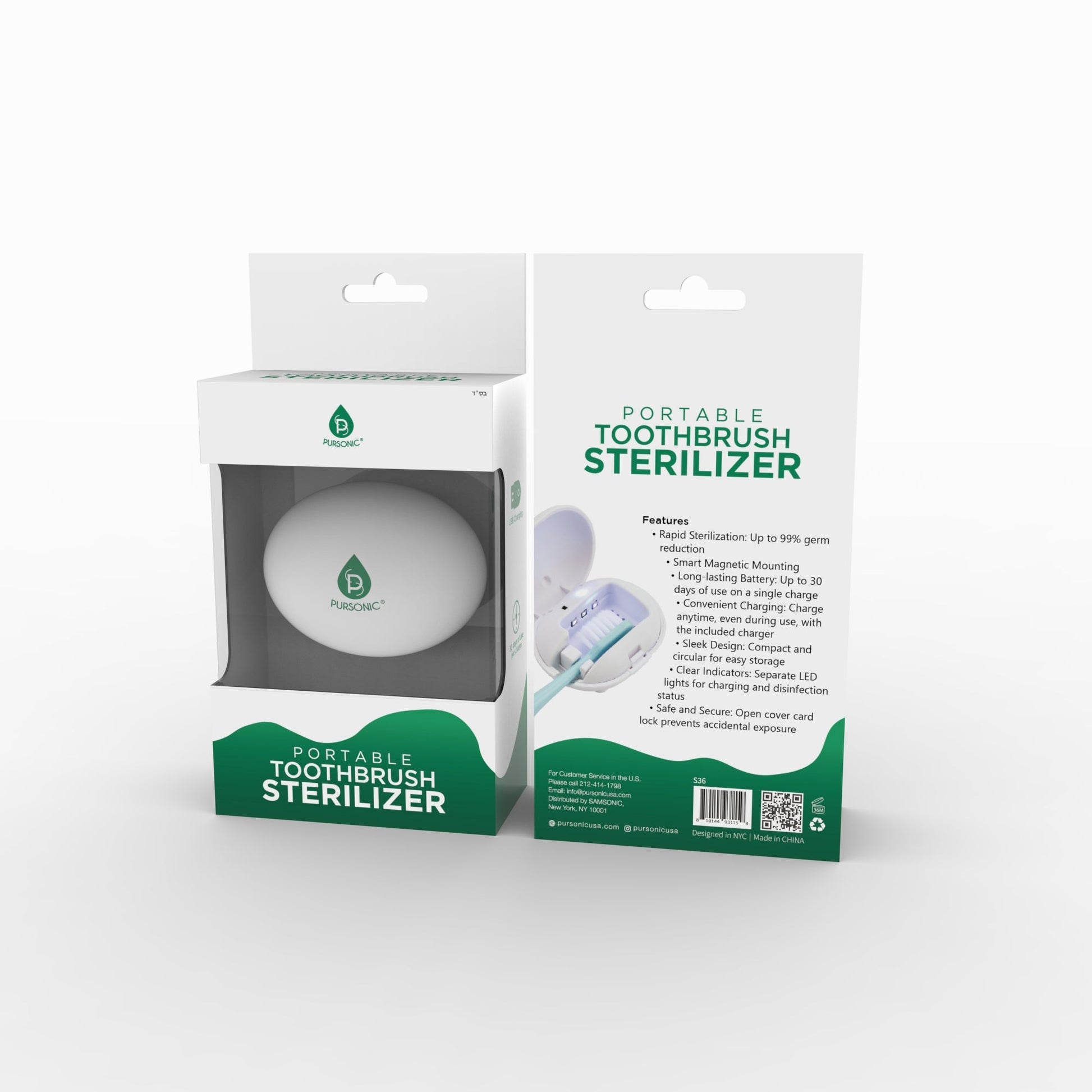 Portable Toothbrush Sterilizer – Your Hygiene Companion on the Go!-4
