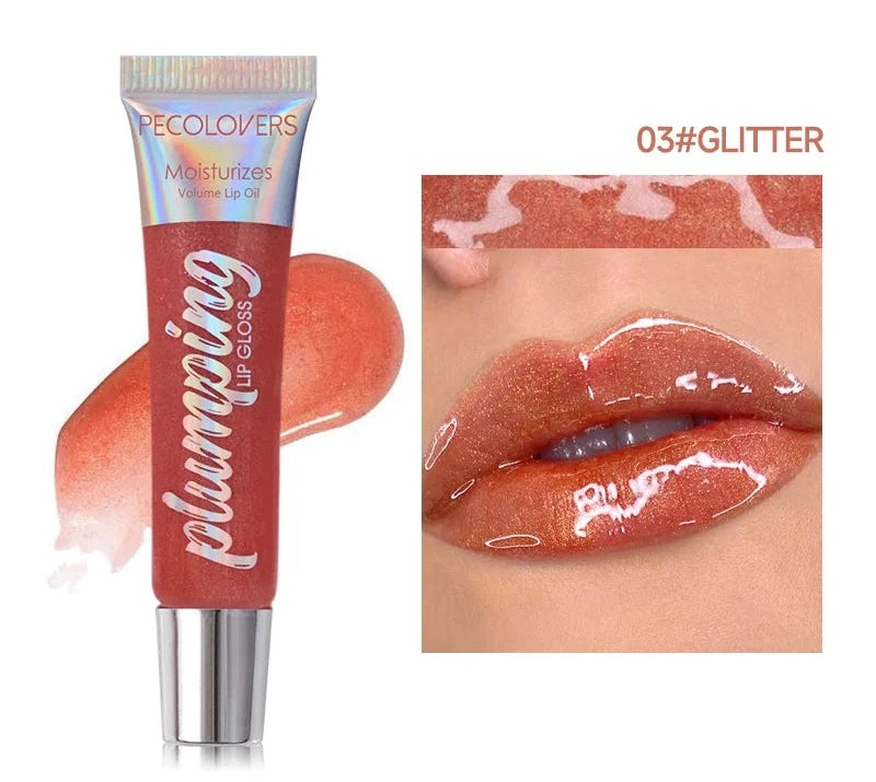 Cherry Jelly Moisturizing Line Reducing Lip Gloss - Plumper by PECOLOVERS