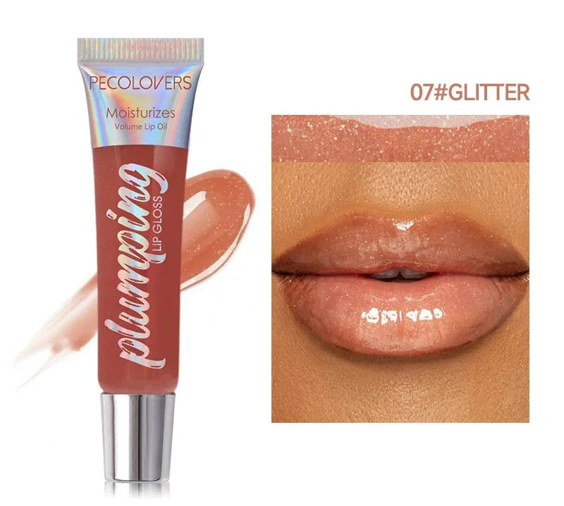 Cherry Jelly Moisturizing Line Reducing Lip Gloss - Plumper by PECOLOVERS