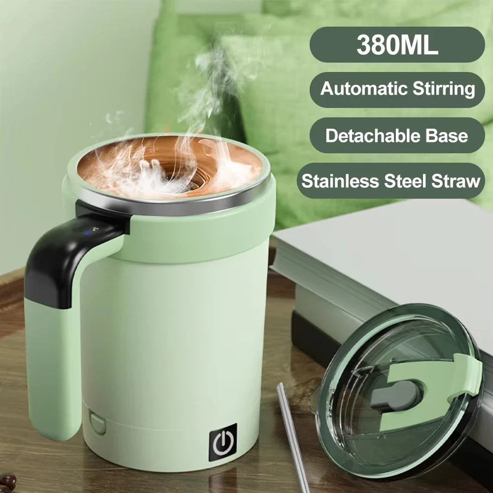 Automatic Mixing Coffee Cup Intelligent Temperature Rechargeable Mug-5