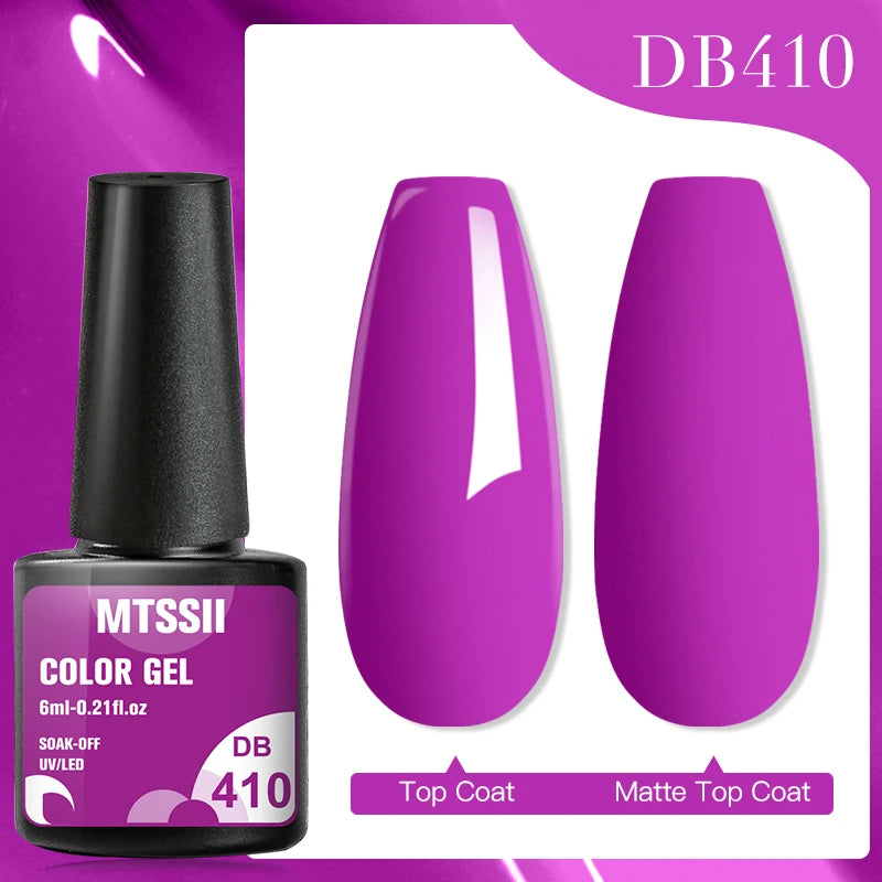 Mtssii 7ml Neon Snowflake Gel Nail Polish Fluorescent Gel UV LED Semi Permanent Glitter Snow Sequins Nails Art Design Varnishes