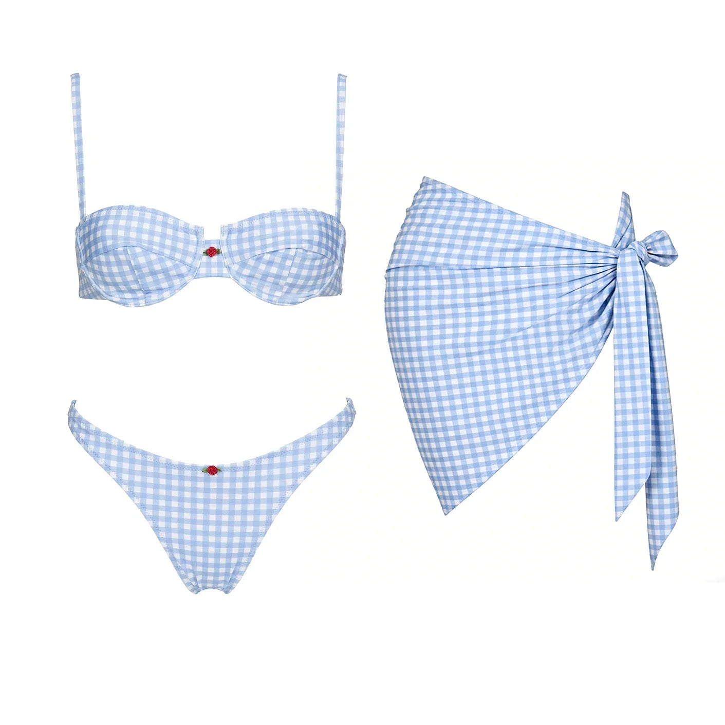 3Pcs Micro Bikinis 2026 Swimwear Women Swimsuit Sexy Brazilian Bikini Set Printed Beachwear Push Up Bathing Suit biquini Female