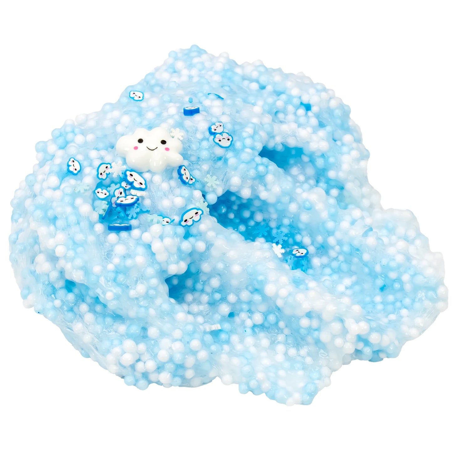 70ml Pack Strawberry Cloud Crunchy Fluffy Slime kit Foam Ball Fruit Sprinkles Slime for Girl and Boys Birthday Gifts Party Favor