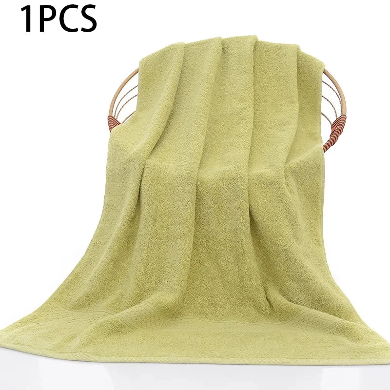 100% Cotton Adult Thickened Durable Towel  Soft Quick Dry  Absorbent Solid color Face Towel  bath household cotton face towel