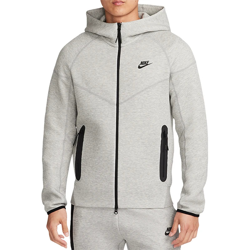 Nike Authentic Spring Men's Knit Loose Hooded Warm-up Sport Jacket FB7922-063