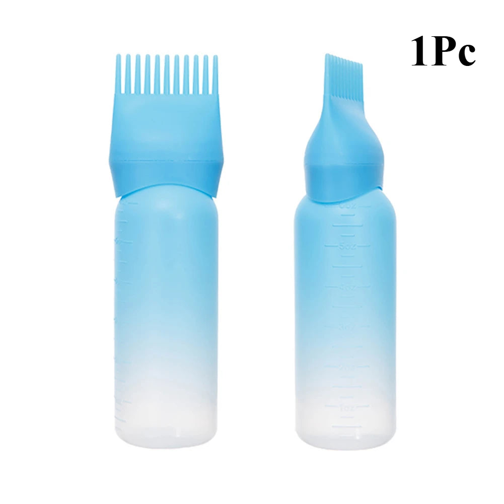 1Pc Colorful Hair Roots Massage Medicine Comb Hair for Hair Growth Serum Oil Nourish Portable Scalp Applicator Liquid Comb
