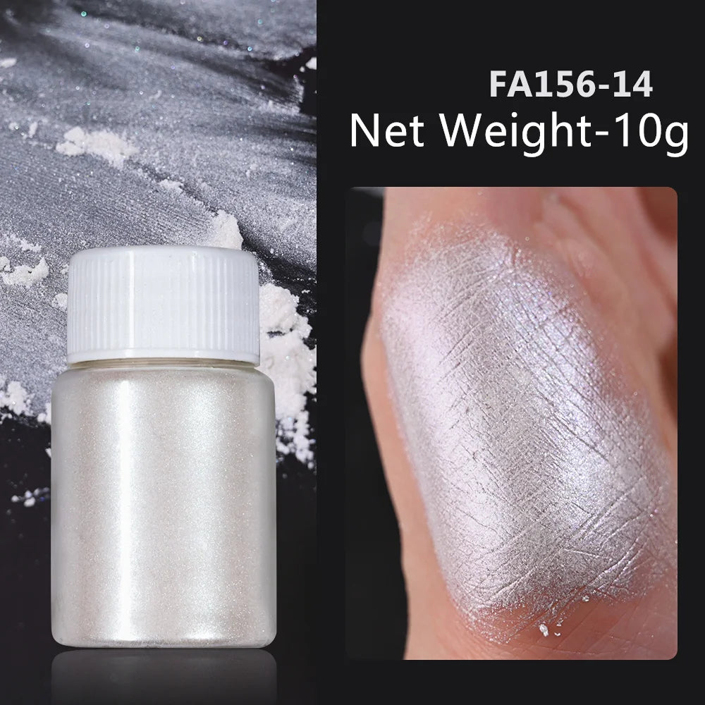5g Laser Holographic Bulk Glitter Nail Shining Sparkly Pigment Loose Fine Glitter Reflective Gel Polish Accessories Nail Powder
