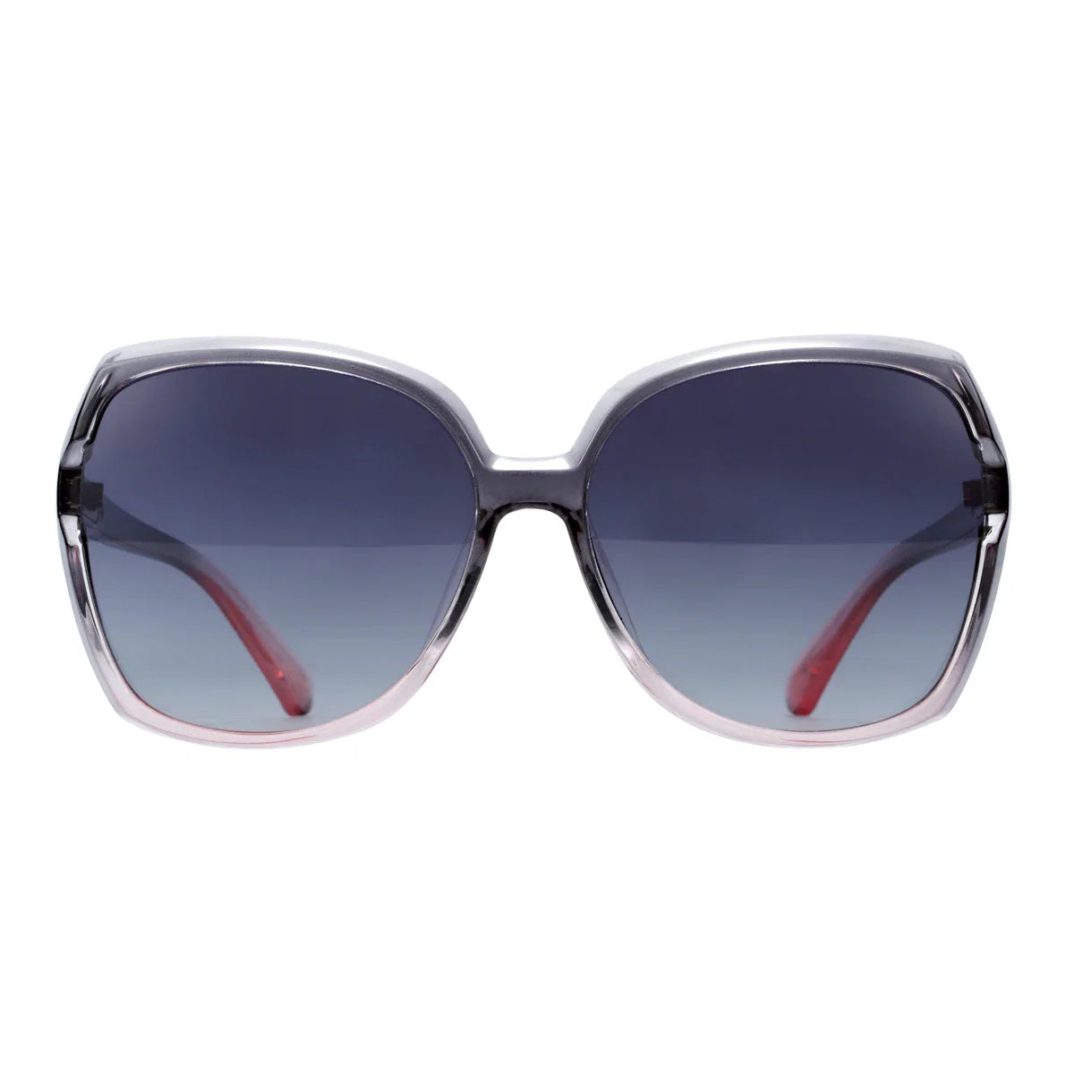 BARCUR Oversized Square Polarized Sunglasses for Women – Fashion Gradient Lens Summer Eyewear with UV400 Protection – Lightweight PC Comfortable Frame Trendy Street Style Shades for Summer Shopping Beach & Travel