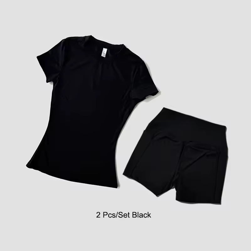 Seamless Women's Sports Yoga Set