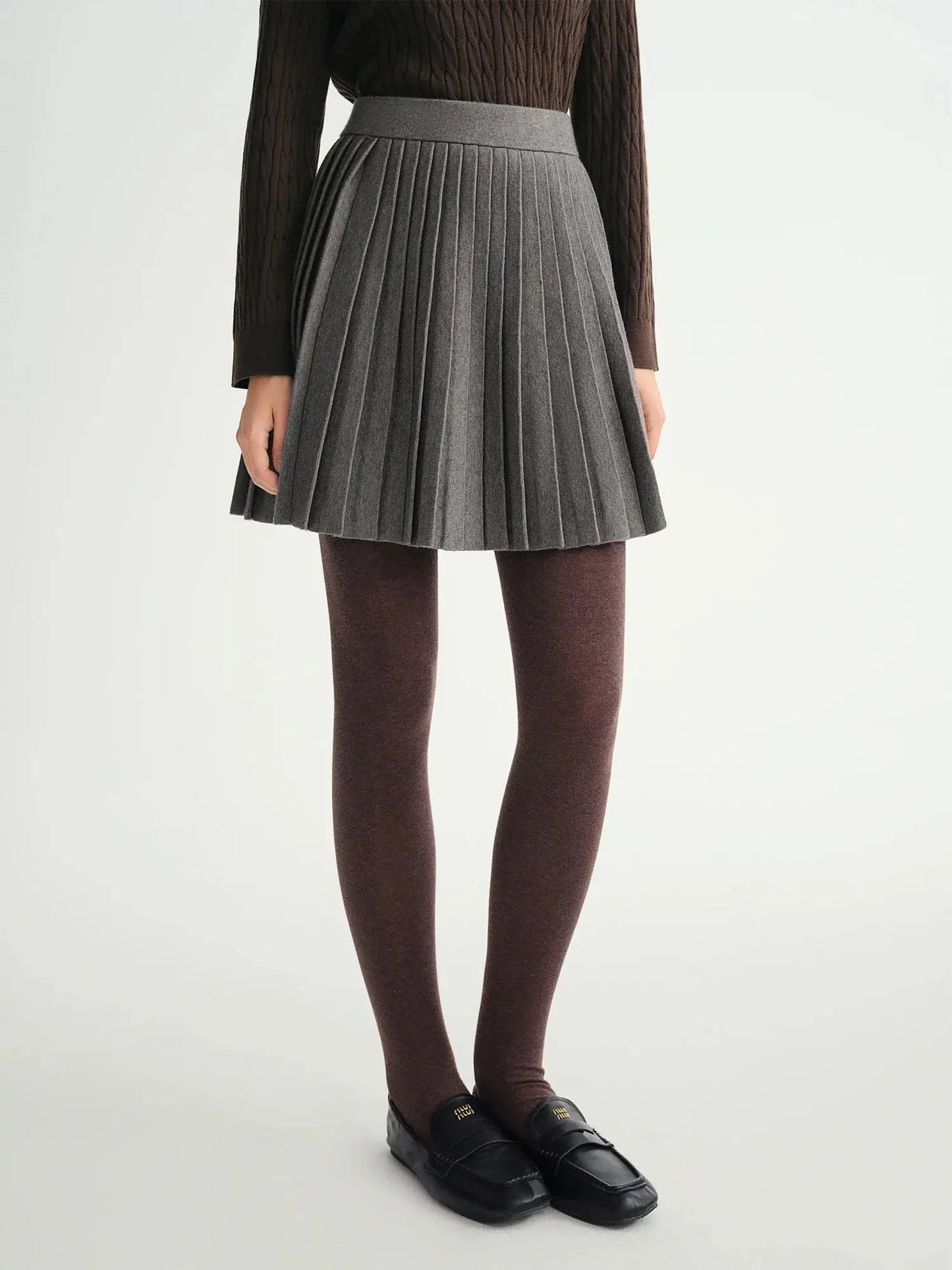 Women's Autumn/Winter Grey Knitwear Set