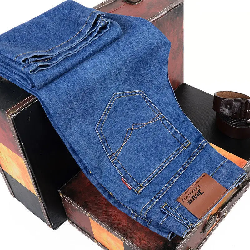 Casual Stretch Slim Denim Jeans for Men