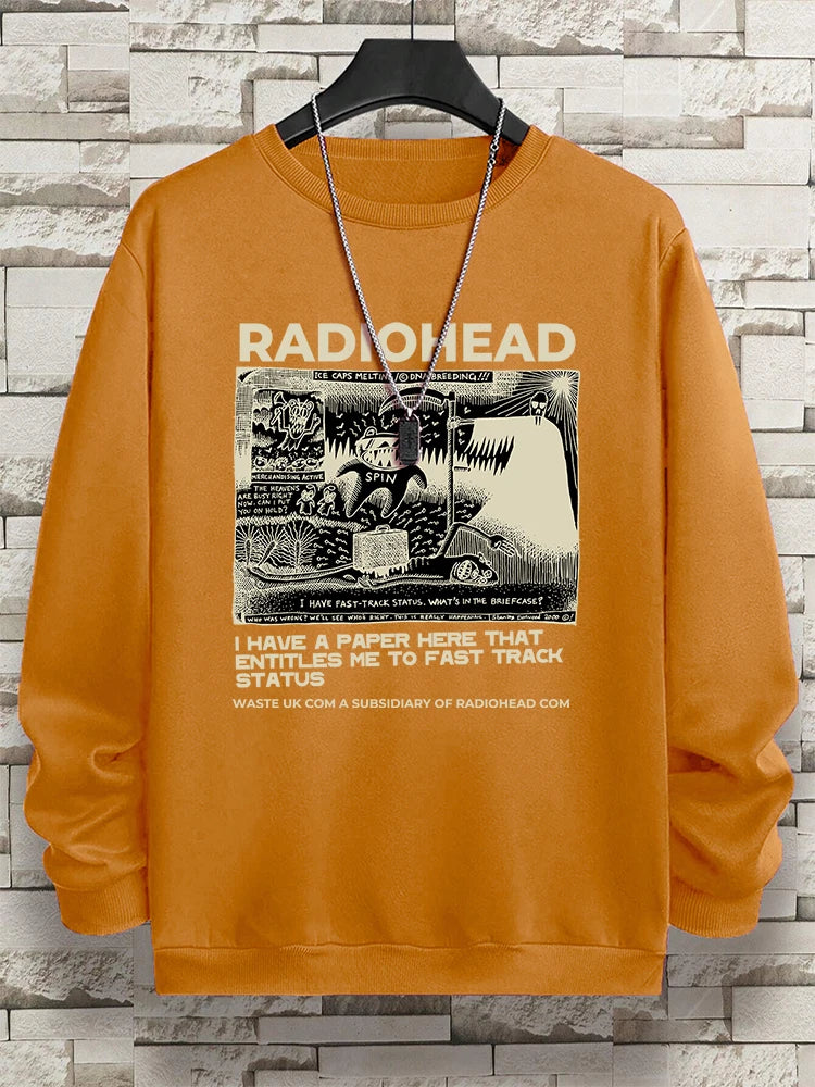 North America Tour Rock Boy Clothes Man Pullover Fleece Sweatshirt Fashion Casual Loose Hoody Autumn Oversized Women Hoodie