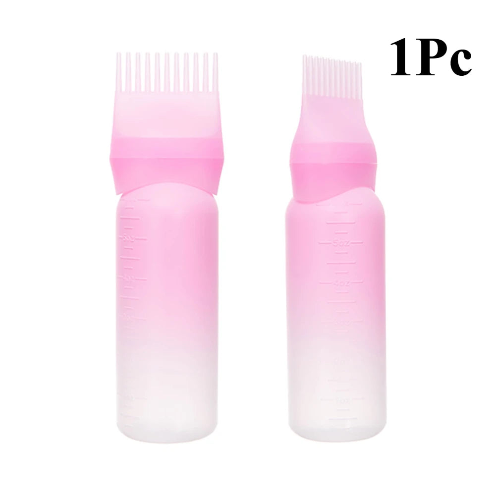 1Pc Colorful Hair Roots Massage Medicine Comb Hair for Hair Growth Serum Oil Nourish Portable Scalp Applicator Liquid Comb