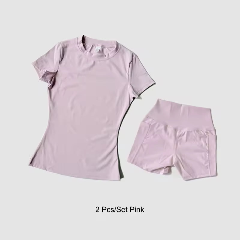 Seamless Women's Sports Yoga Set
