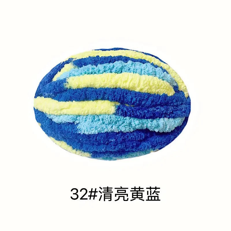 250g/Ball DIY Hand Knitting Chenille Yarn Thick Chunky Giant Yarn Cotton Thick Yarn for Scarf Cushion Handmade Crochet Hook Line