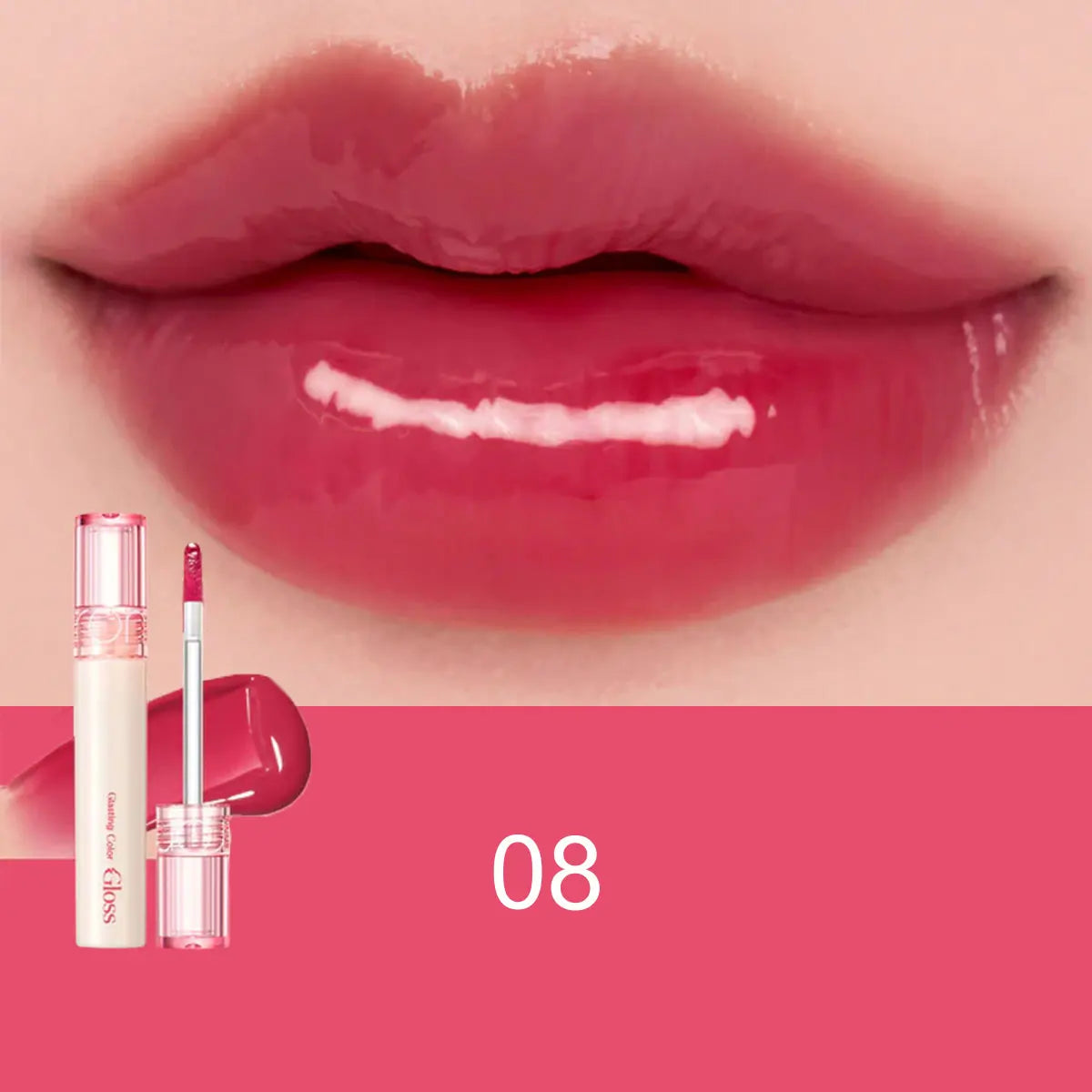 Long Lasting Color Gloss Syrup Plumper - Limited Edition 3D Mirror Shine