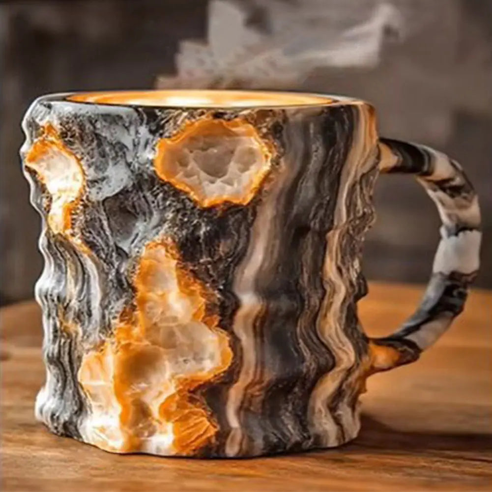 Crystal Coffee Mug – 14oz (Mineral-Inspired Resin Design)-3