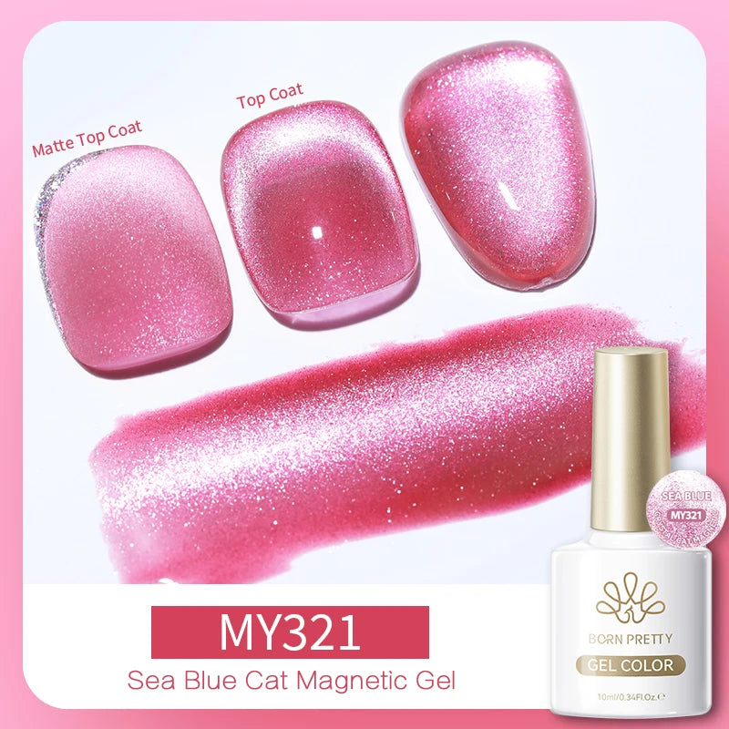 BORN PRETTY 117 Colors Cat Magnetic Gel Nail Polish 10ml Full Coverage Varnish Semi Permanent Super Gorgeous Nails Manicure