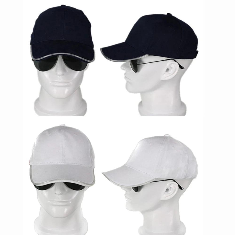 Adjustable Light Up LED Cap Flashing Baseball Hip-Hop Luminous Hat KTY Bar Party Event Sporting Event Nighttime Illumination Cap