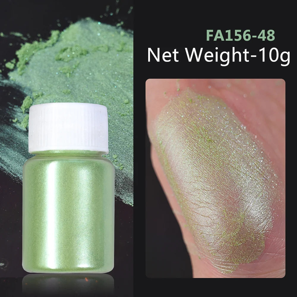 5g Laser Holographic Bulk Glitter Nail Shining Sparkly Pigment Loose Fine Glitter Reflective Gel Polish Accessories Nail Powder