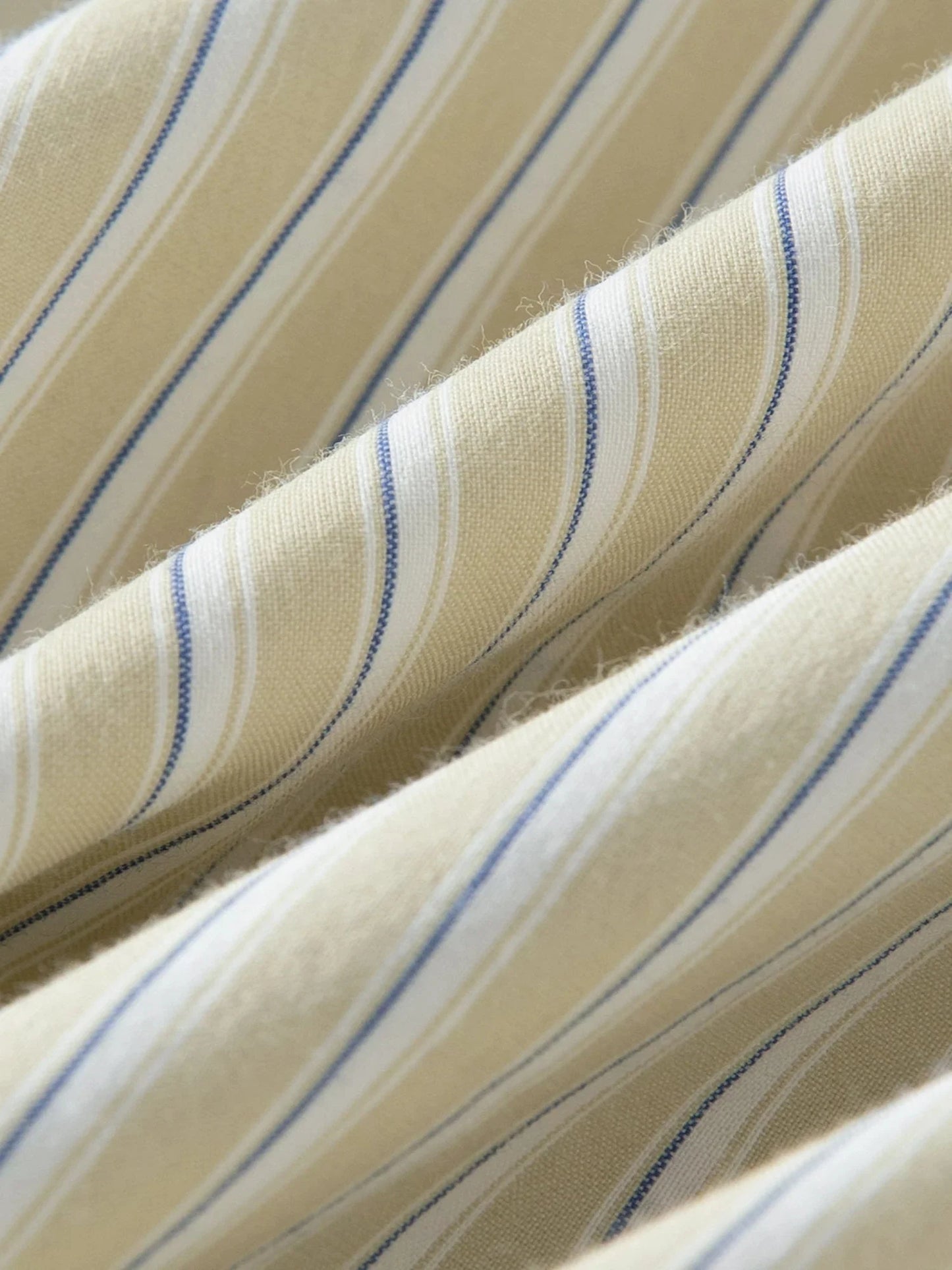 Striped Wrap Shirt V-Neck Summer Office Blouse