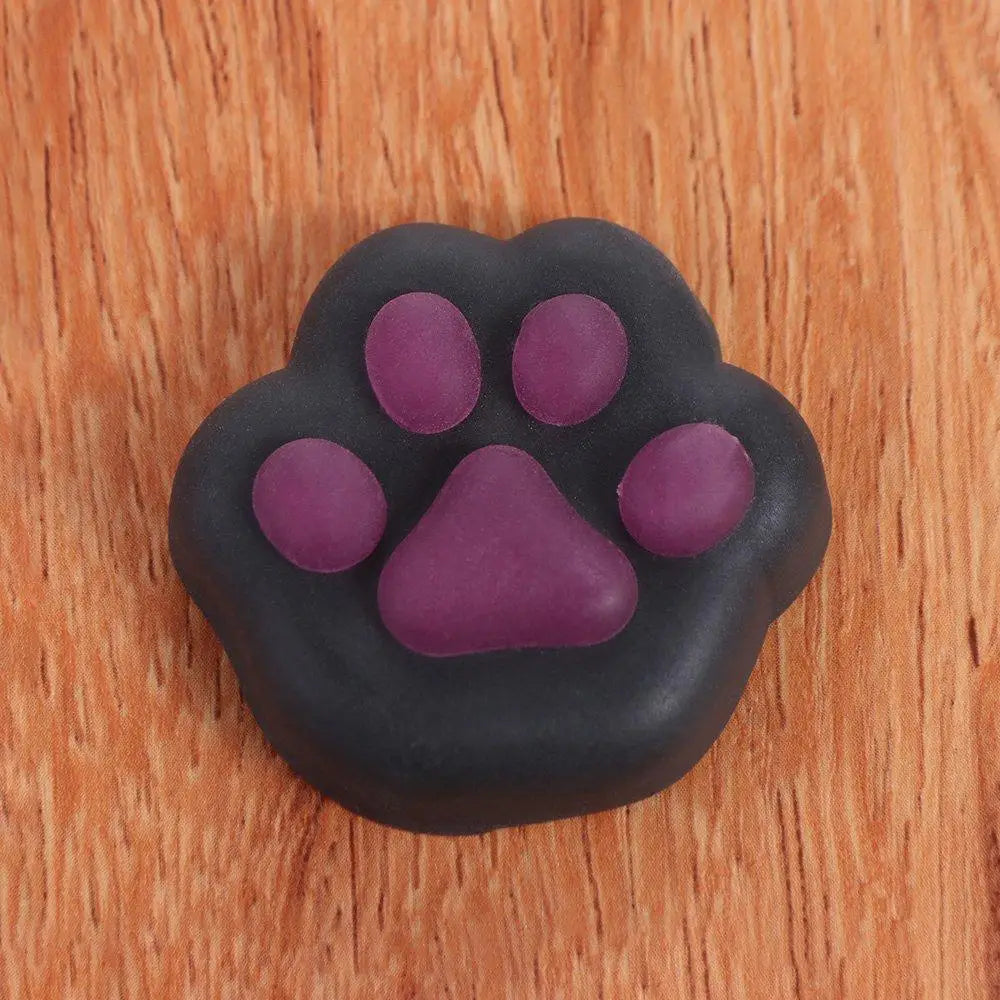 Mini Cat Paw Squeeze Toy | Silicone Pinch Decompression Toy