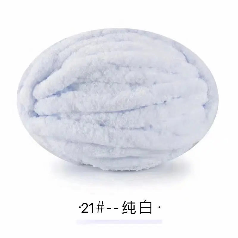 250g/Ball DIY Hand Knitting Chenille Yarn Thick Chunky Giant Yarn Cotton Thick Yarn for Scarf Cushion Handmade Crochet Hook Line