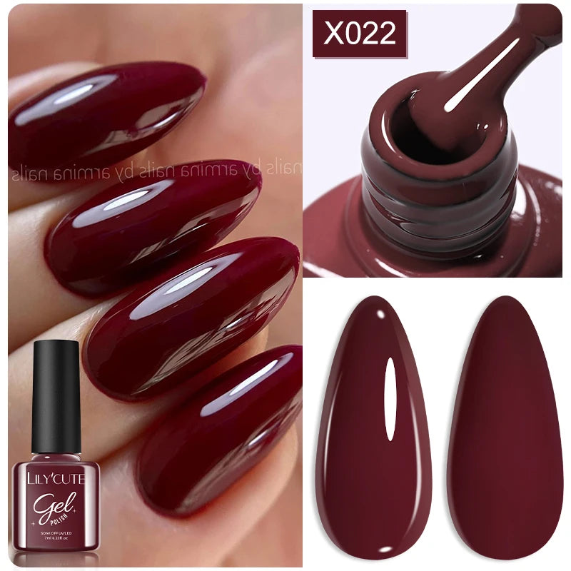 LILYCUTE 7ml Neon Reflective Nail Gel Polish Dark Flash Glitter Effect Fluorescent Gel Soak Off UV Gel Summer Nail Art Varnish